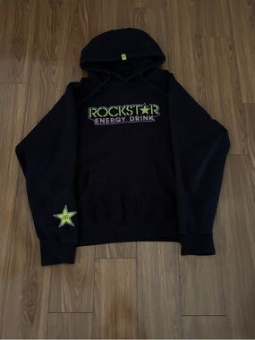 rockstar energy hoodie, sz m (tagged xl)
